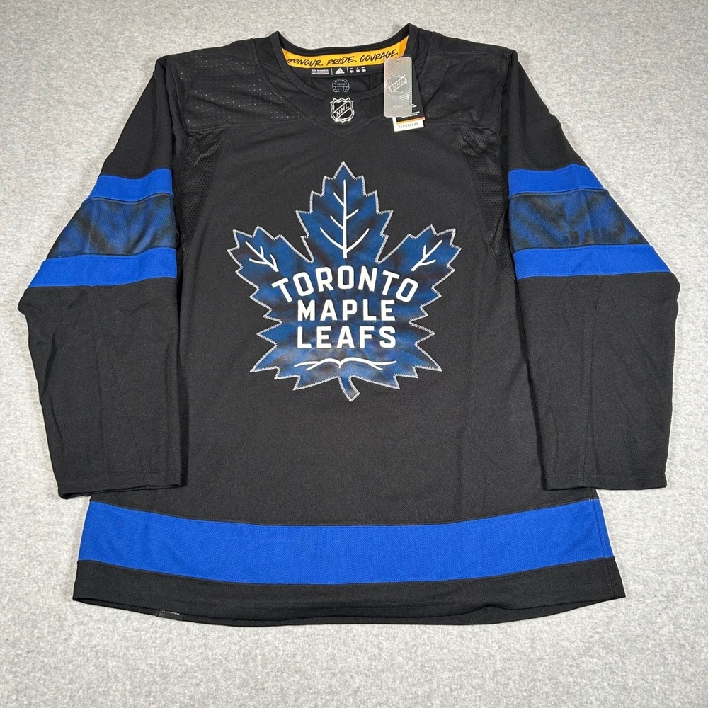 Adidas Toronto Maple Leafs x Drew House Jersey Size 50 Black Alternate NHL NEW